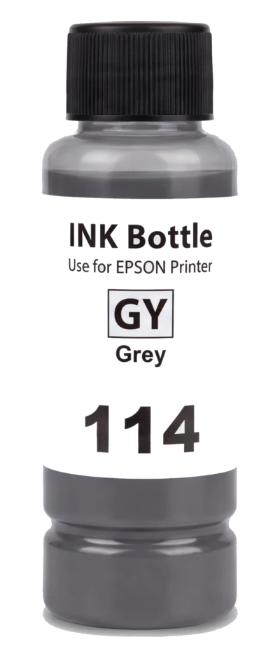 Epson 114 ink bottle grey (compatible)
