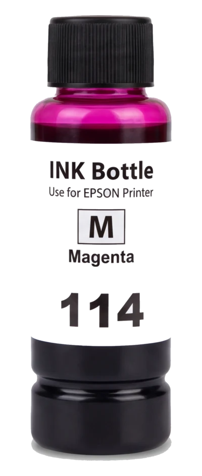 Epson 114 ink bottle magenta (compatible)